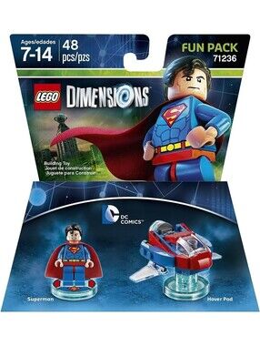 LEGO Dimensions 71236 Superman Fun Pack - DC Super Heroes - NEW Sealed Retired